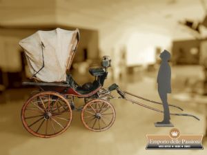 Antica carrozza dottorina originale italiana
